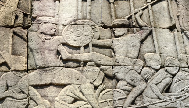 Muay THai Hsitory Carvings